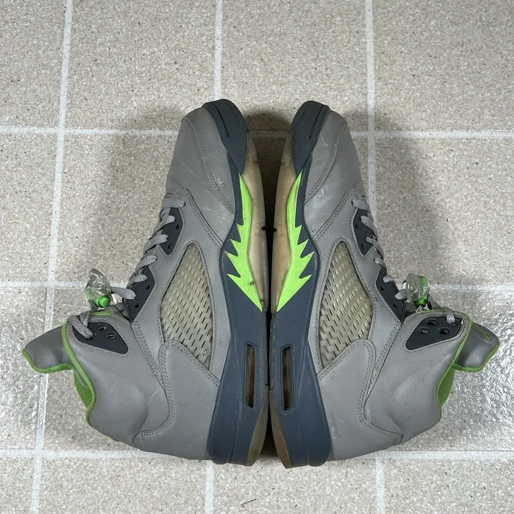 Nike Air Jordan 5 V Retro Green Bean Silver 3M DM9014-003 Men's Size 12